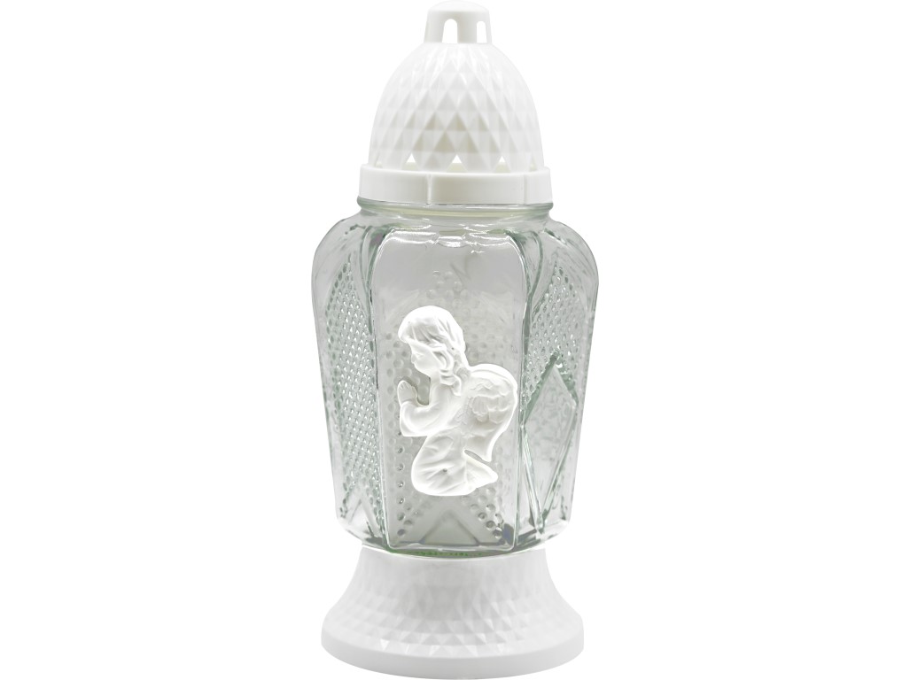 Madona Chrb.Sklo 25cm vklad 80g 24h Anjel