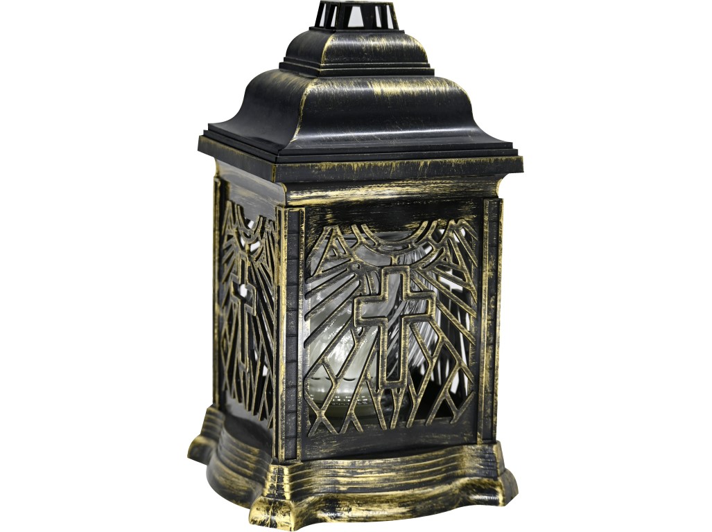 Madona Chrb.Lucerna 26 cm vklad 80g 24h. kríž zlatá