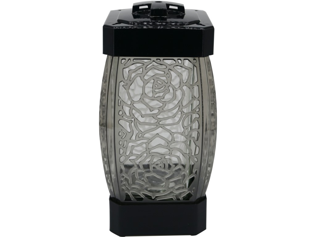 Madona Hřb.Lucerna Glamur 26 cm ruža číra