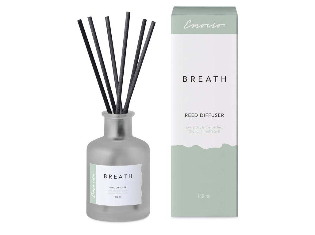Emocio Diffuser Wellness Breath, 150ml + vonné steblá