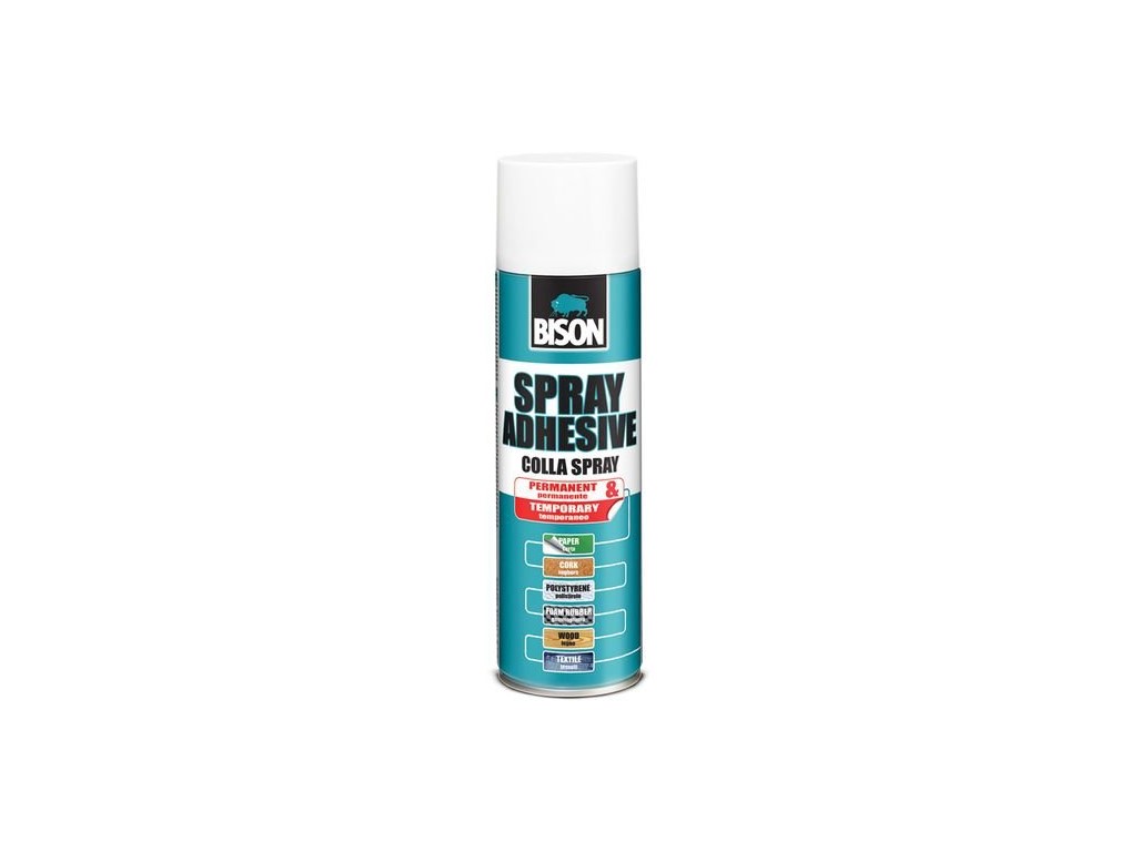 BISON lepidlo v spreji SPRAY ADHESIVE 500 ml