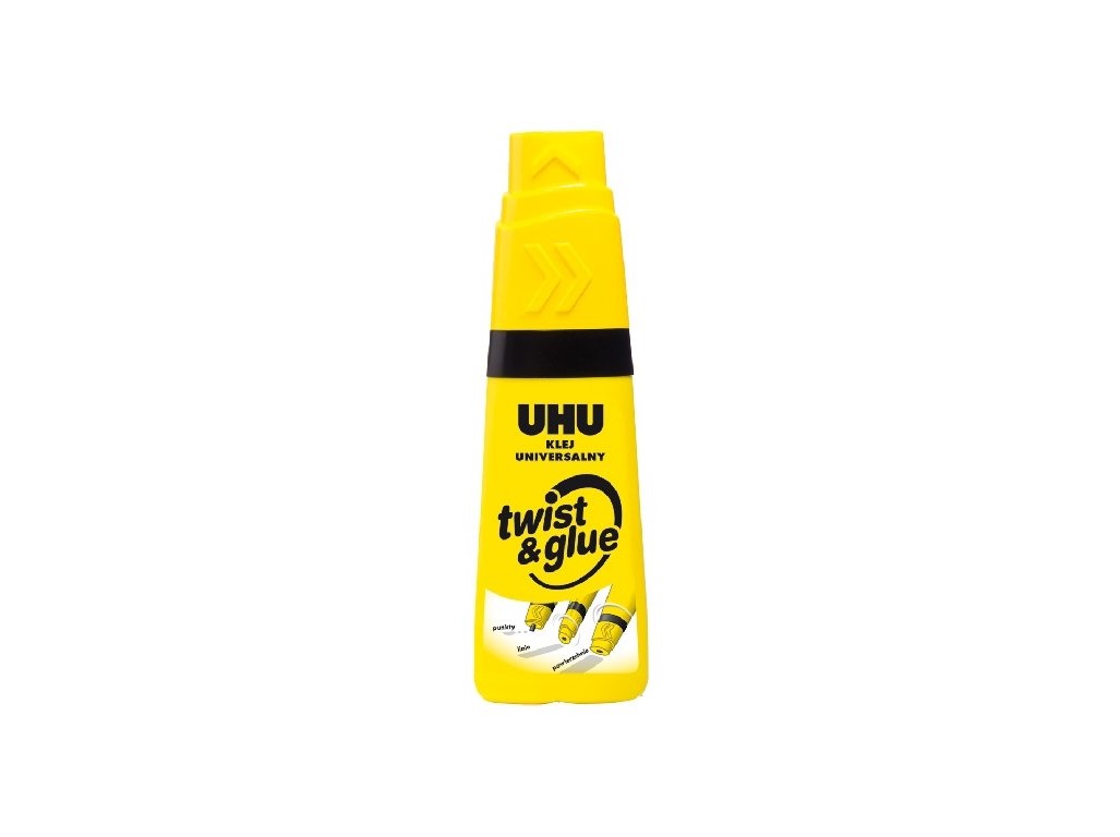 UHU rýchloschnúce univerzálne lepidlo Twist & Glue 35 ml