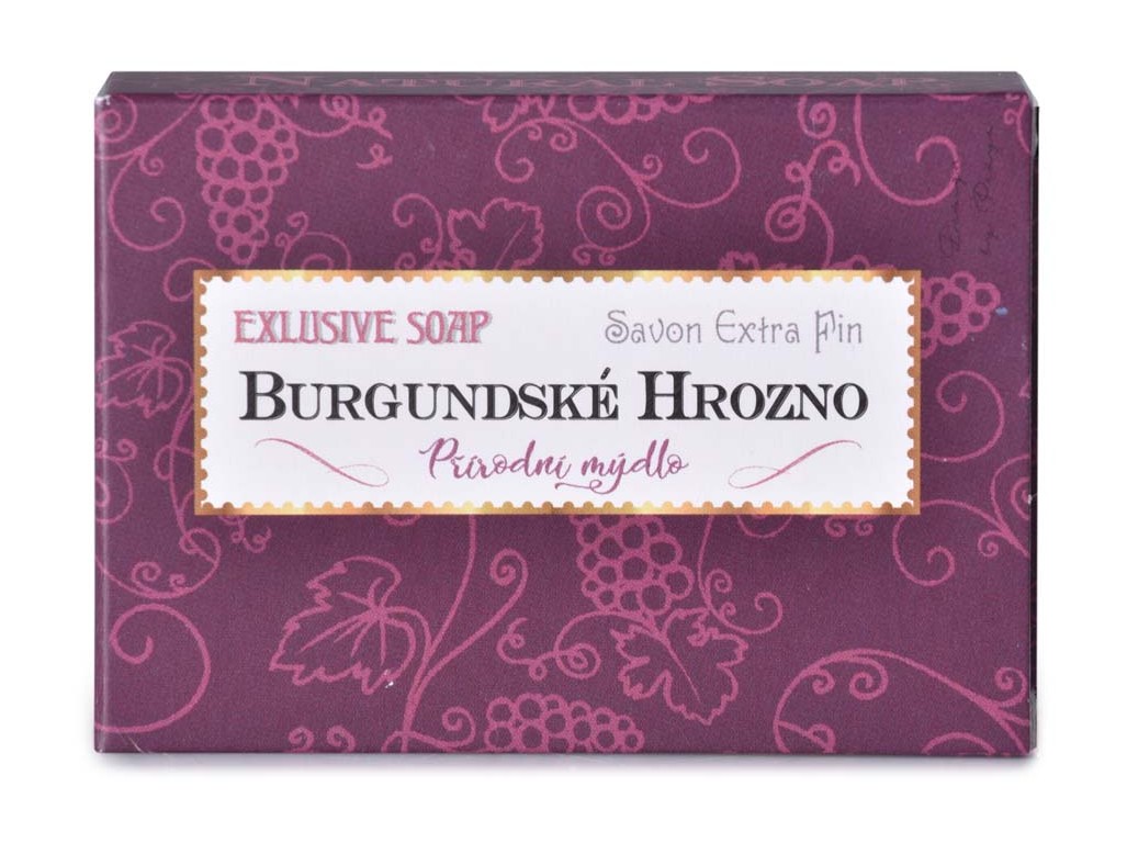 Mydlo Burgundské hrozno v krabičke 40g