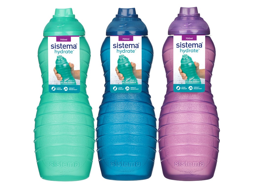 Sistema Fľaša Hydrate Davina Twist n Sip 700 ml, mix farieb