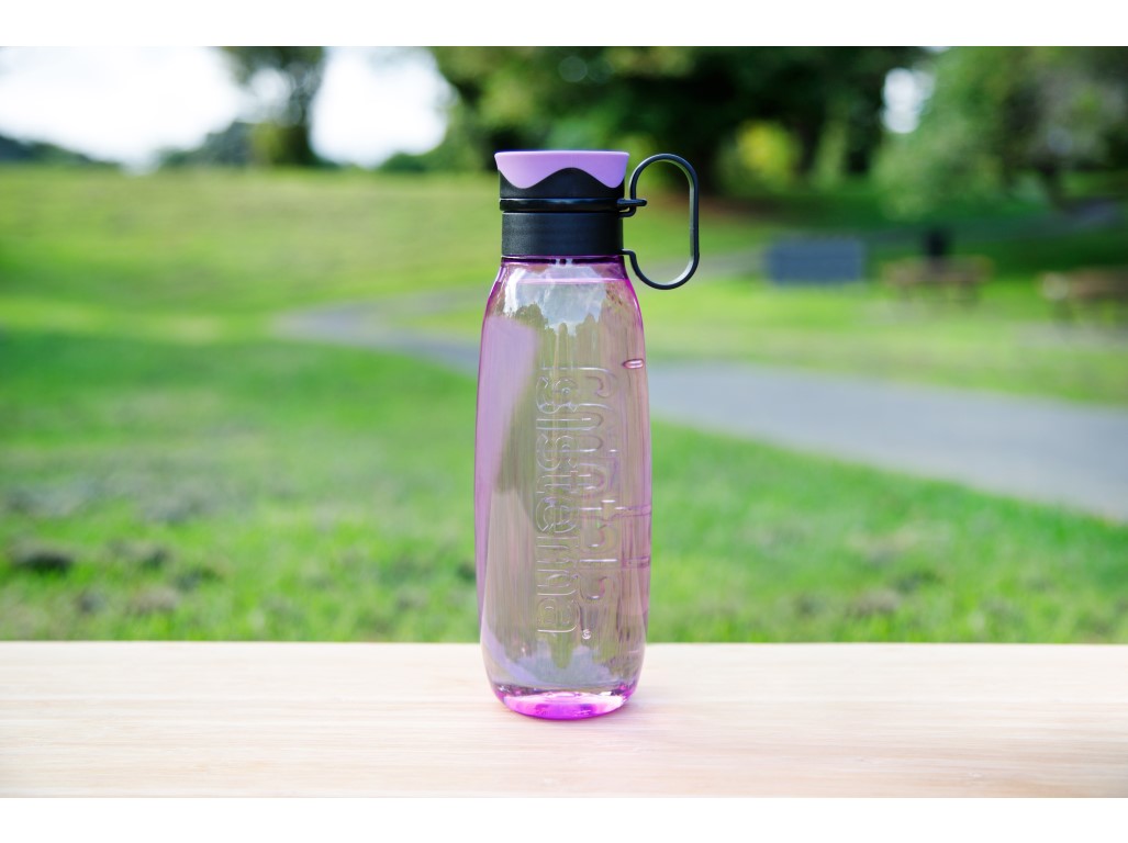 Sistema Tritánová fľaša s pútkom Hydrate Traverse Flip Top 650 ml, fialová