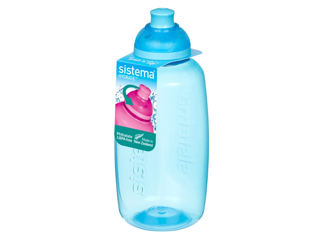 Sistema Fľaša Hydrate Itsy Twist n Sip 380 ml, modrá