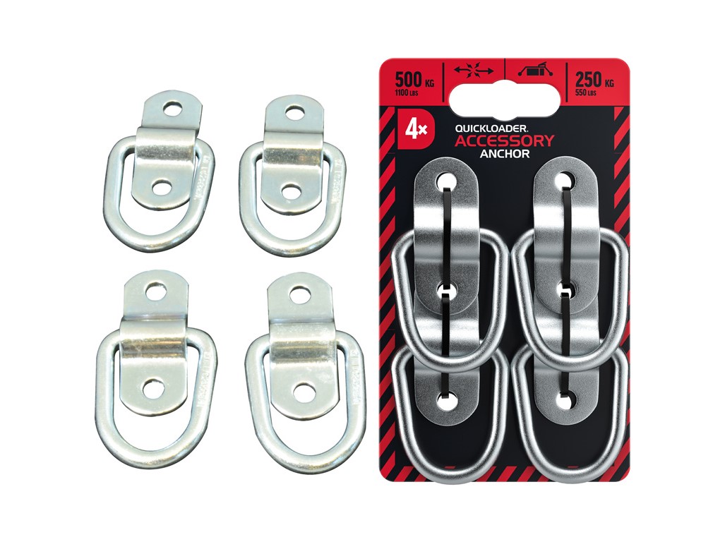 QUICKLOADER® Anchor 500 kg • 4-pack