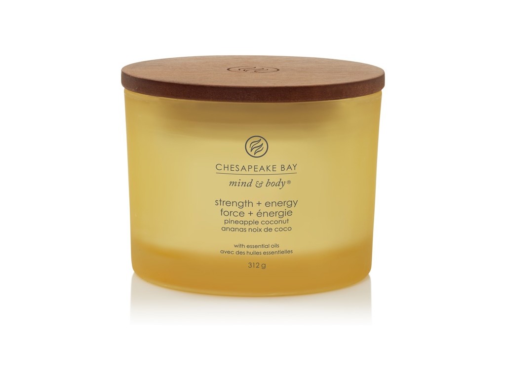 VONNÁ SVIEČKA CHESAPEAKE BAY CANDLE STRENGTH & ENERGY 3 KNOTY