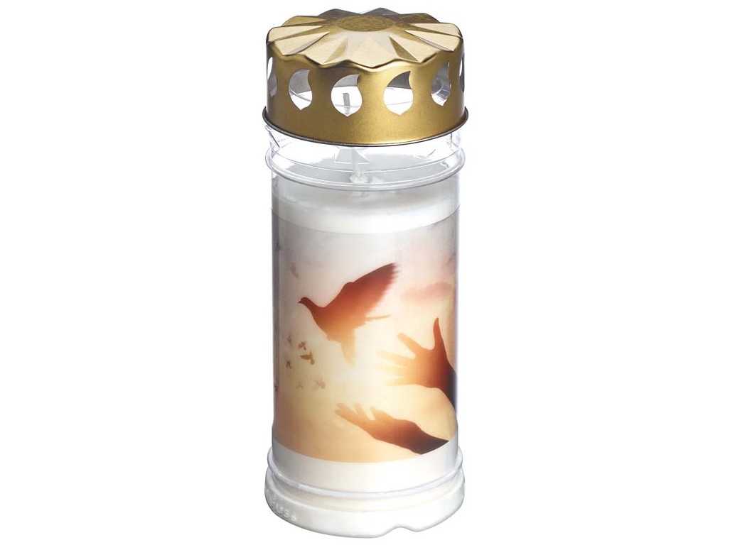 Bolsius viečko 450g 120h. Holubica