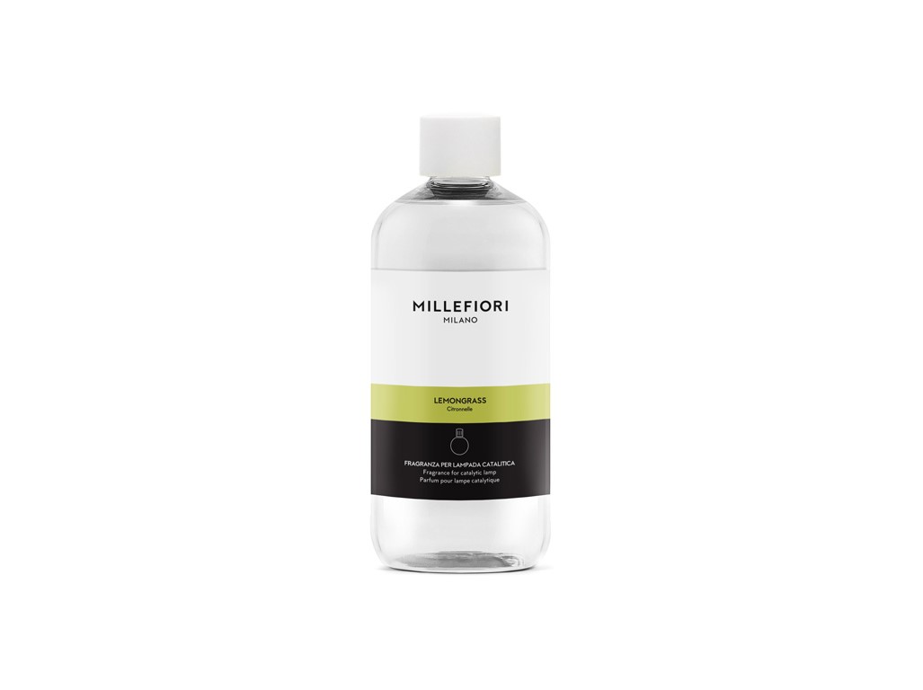 Millefiori Milano Lemon Grass náplň do katalytickej lampy 500 ml