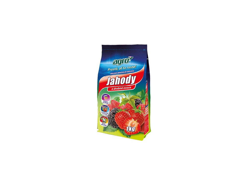 AGRO Organo-minerálne hnojivo jahody 1 kg