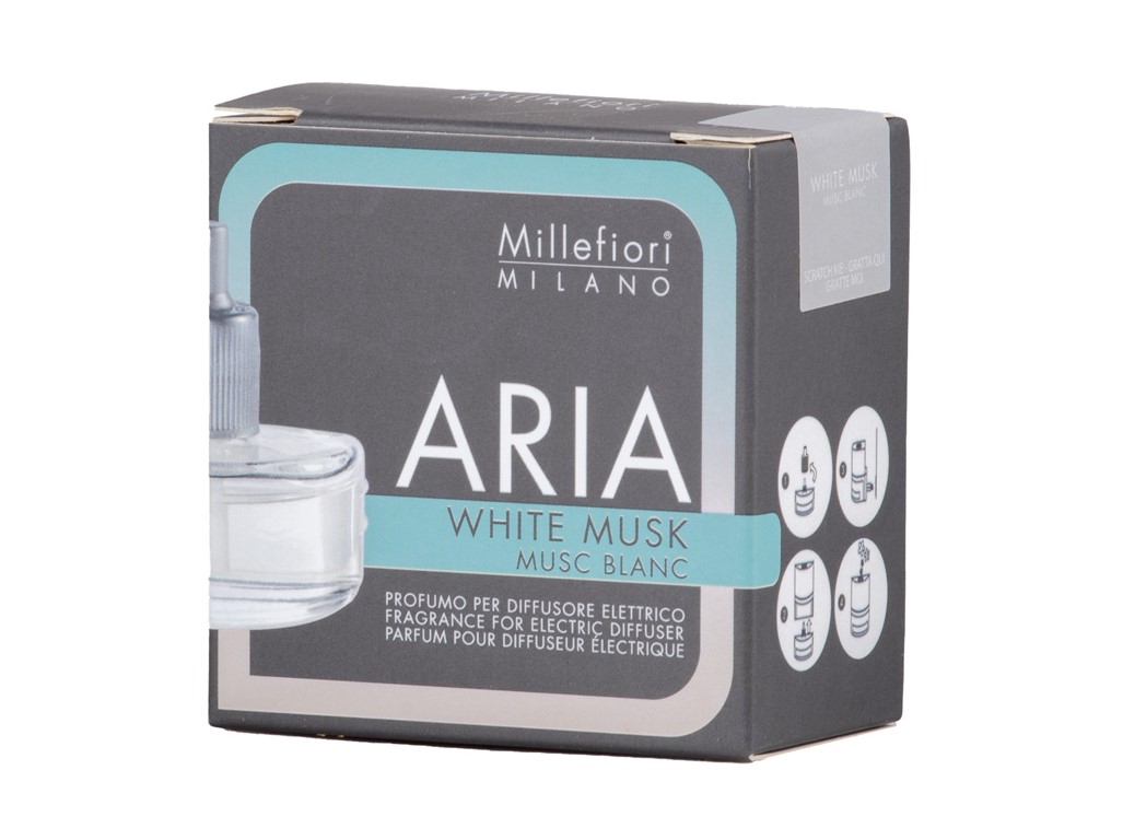 Millefiori Aria White Musk náplň do elektrického difuzéra 20 ml