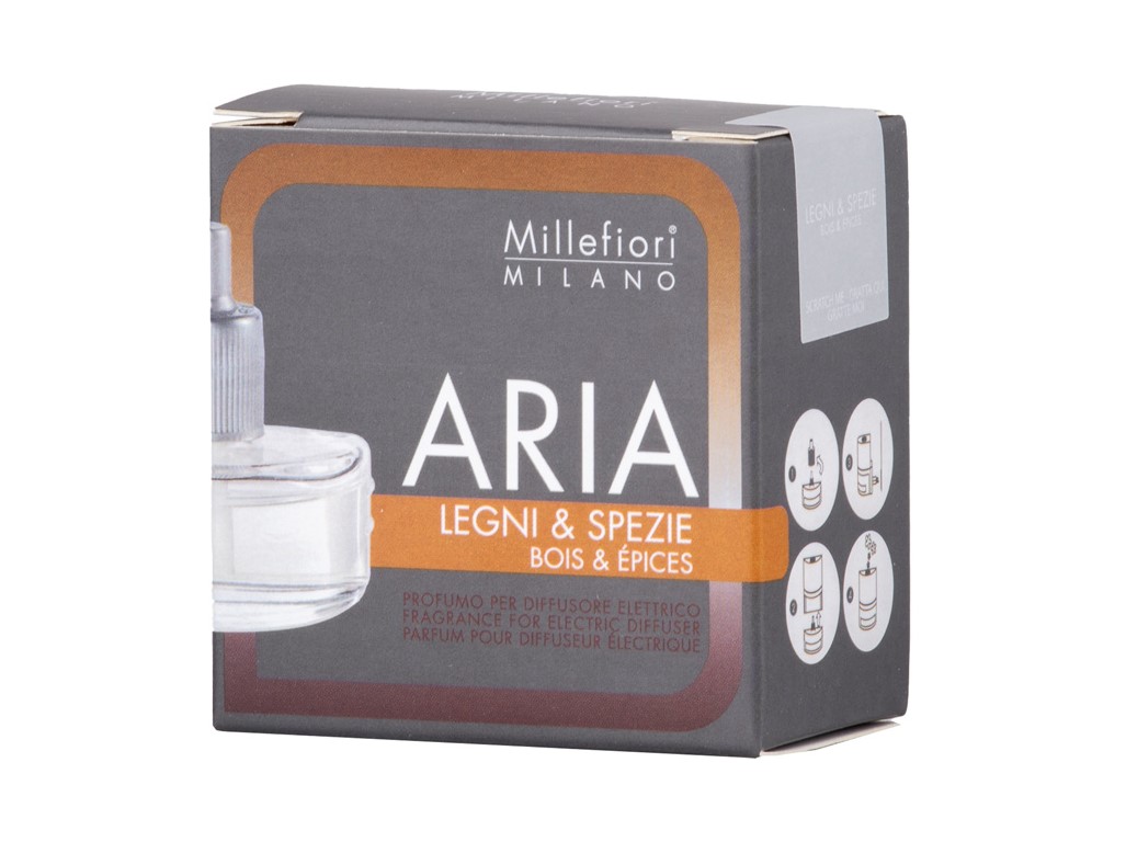 Millefiori Aria Legni & Spezie náplň do elektrického difuzéra 20 ml