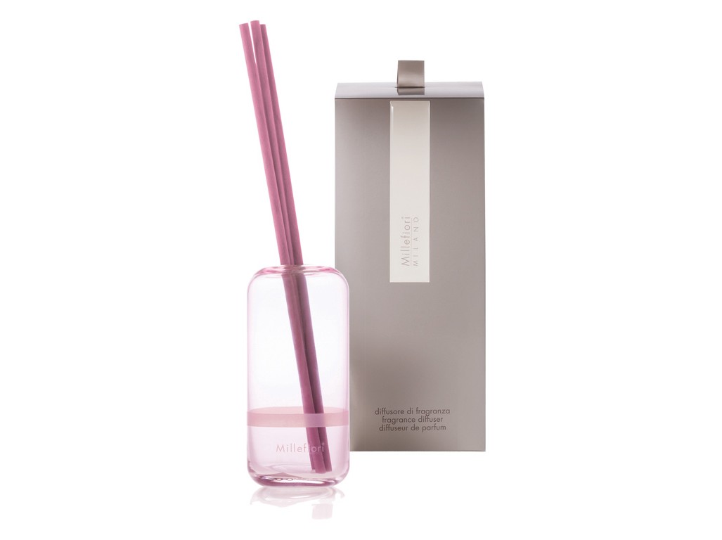 Millefiori Air Design difuzér sklo Puzdro Pink + krabička