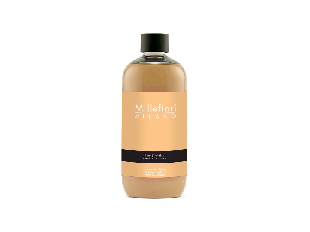 Millefiori Milano Lime & Vetiver náplň pre arómu difuzér 500 ml