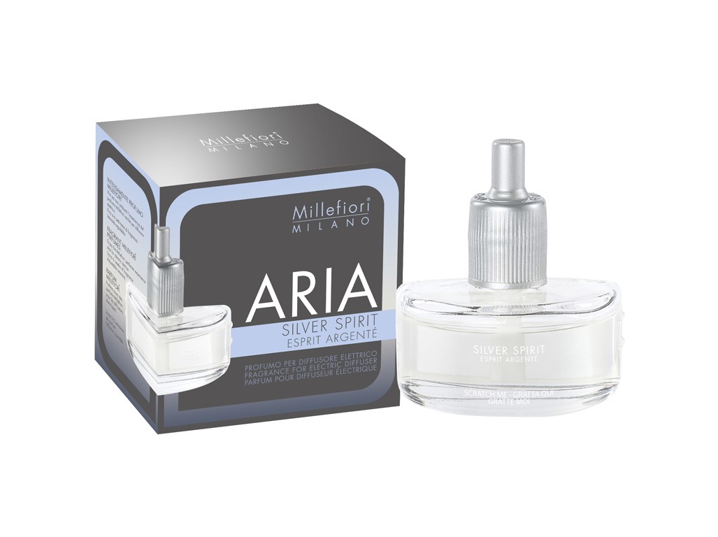 Millefiori Aria Silver Spirit náplň do elektrického difuzéra 20 ml