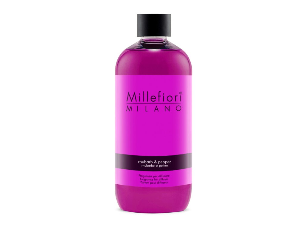 Millefiori Milano Rhubarb & Pepper aróma náplň pre difuzér 500 ml