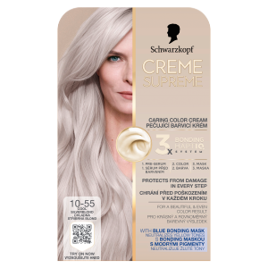 Creme Supreme 10-55 Chladná strieb blond
