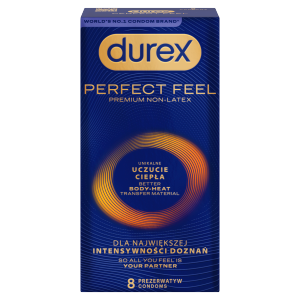 Durex kondómy (8ks/kra) Perfect Feel
