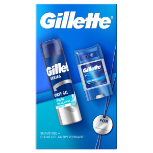 Gillette Darčeková sada pre mužov Gillette Gél Cooling 200ml+Clear Gél 70ml)