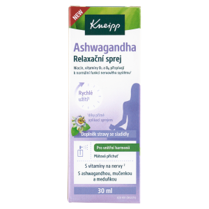 Kneipp Ashwagandha 30ml relaxačný sprej