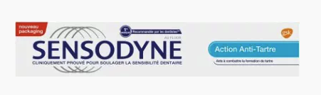 Sensodyne zubná pasta 75ml Action Anti-Tartre