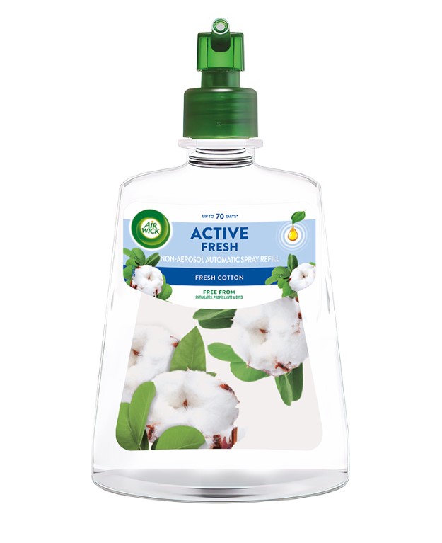 Air Wick Active Fresh náplň 228ml Svěží bavlna Ks