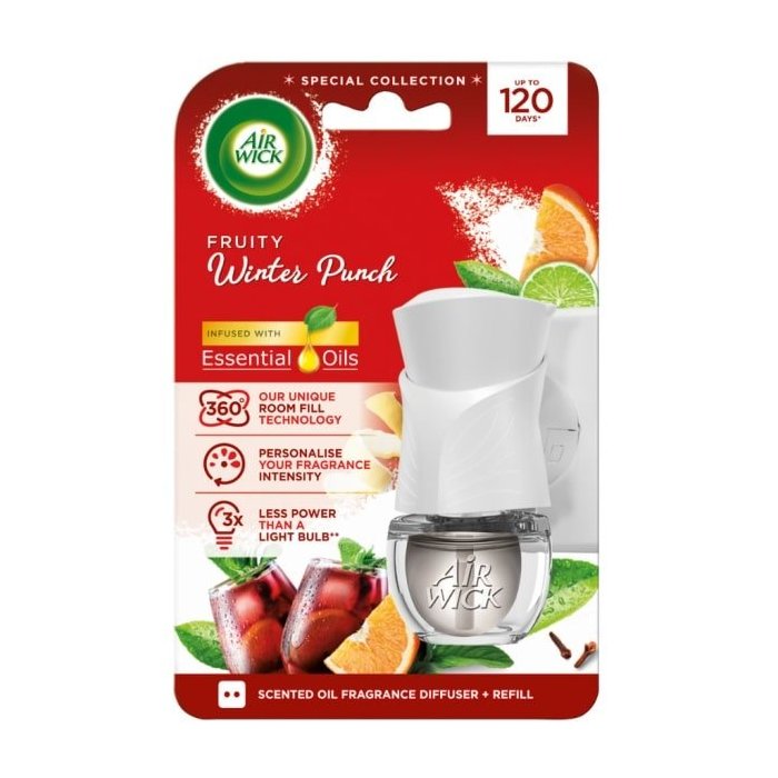 Air Wick Electric Strojek + 19ml Zimní punč Ks