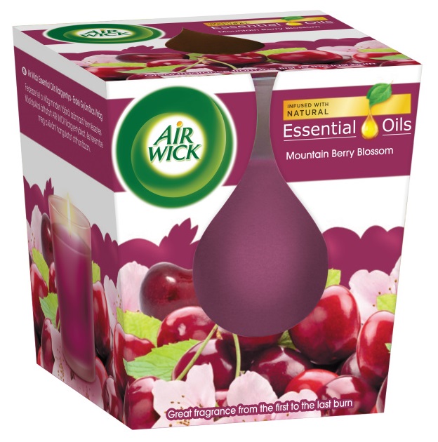 Air Wick svíčka 105g Višňový čaj Ks