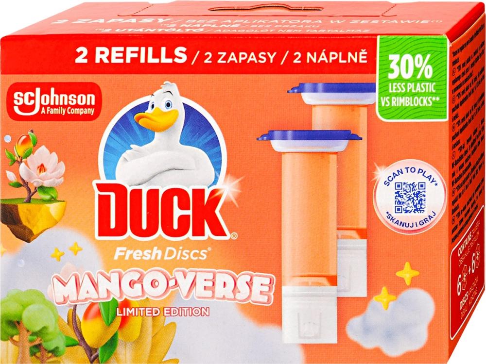 Duck Fresh Discs WC NÁPLŇ 2x36ml Mango Verse Ks