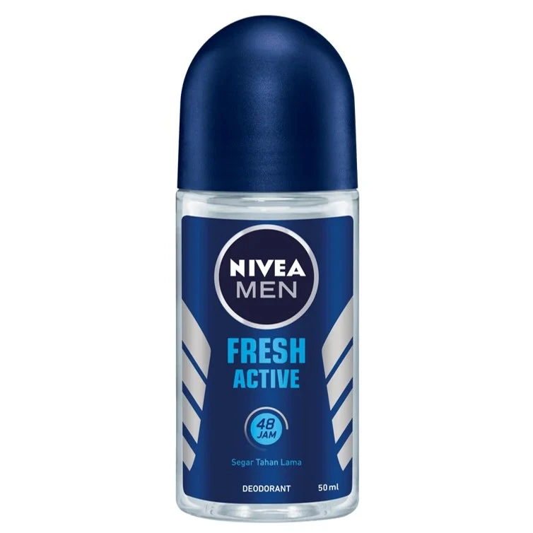 Nivea Roll-on Men 50ml Fresh Active (Indonesia) Ks