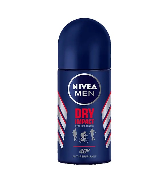 Nivea Roll-on Men 50ml Dry Impact (Indonesia) Ks