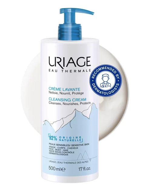 Uriage umývací krémový gél bez obsahu mydla Cleansing Cream 500 ml