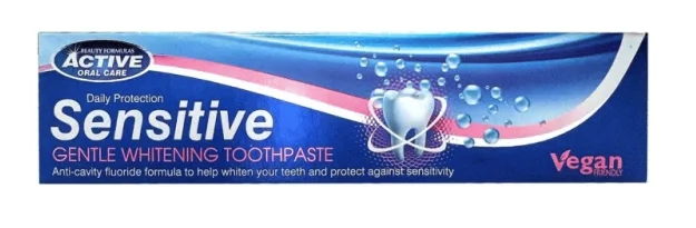 Beauty Formulas Bieliaca zubná pasta pre citlivé zuby 100 ml