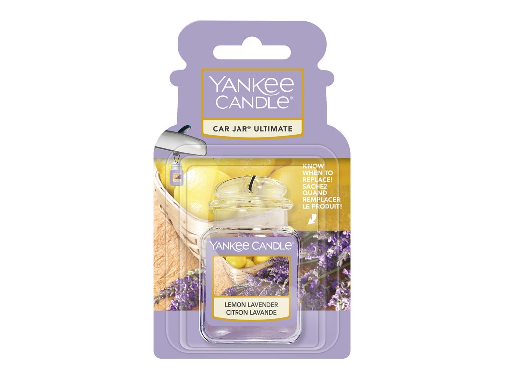 YANKEE CANDLE LEMON LAVENDER VÔNE DO AUTA - LUXUSNÁ VISAČKA