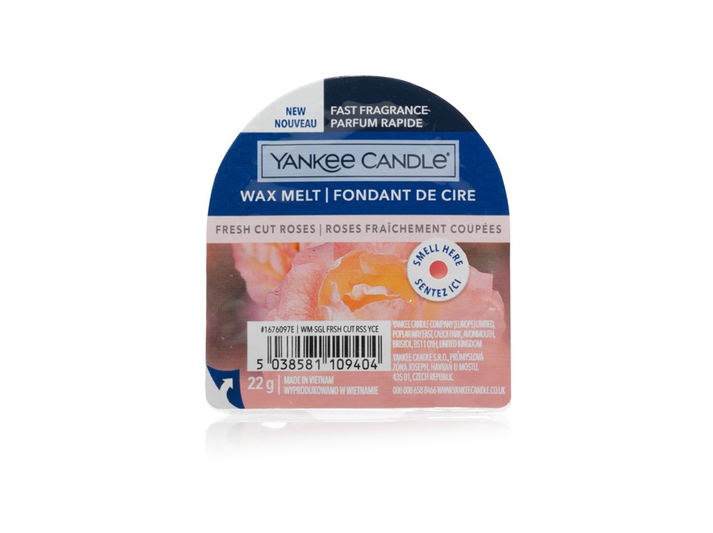 YANKEE CANDLE FRESH CUT ROSES VONNÝ VOSK DO AROMALAMPY NOVÝ