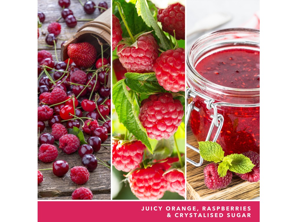 YANKEE CANDLE RED RASPBERRY SIGNATURE STREDNÁ