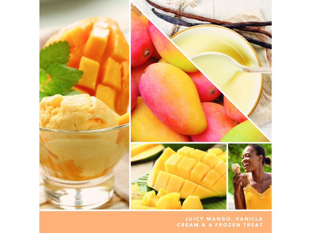 YANKEE CANDLE MANGO ICE CREAM SIGNATURE VEĽKÝ