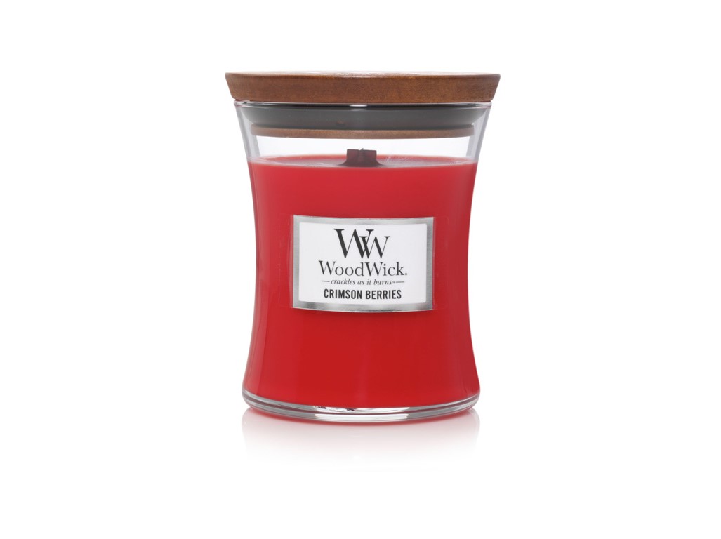 WoodWick Crimson Berries váza stredná