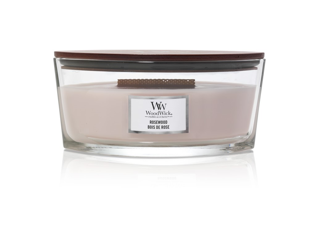 WoodWick Rosewood sviečka loď