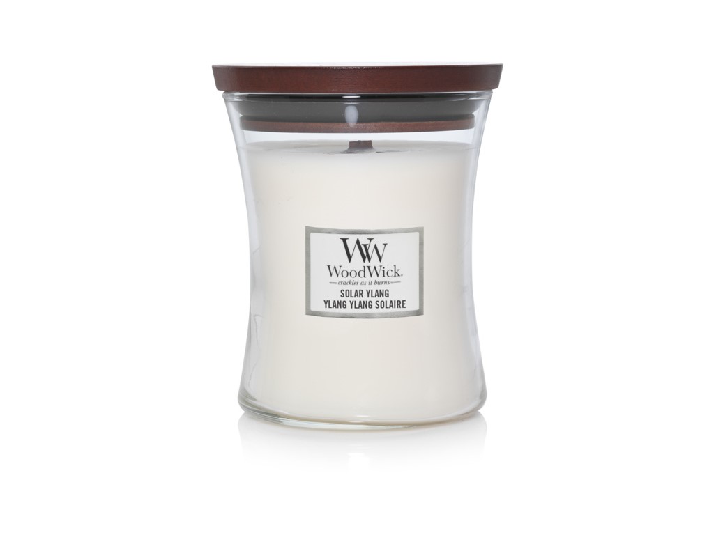 WoodWick Solar Ylang sviečka stredná