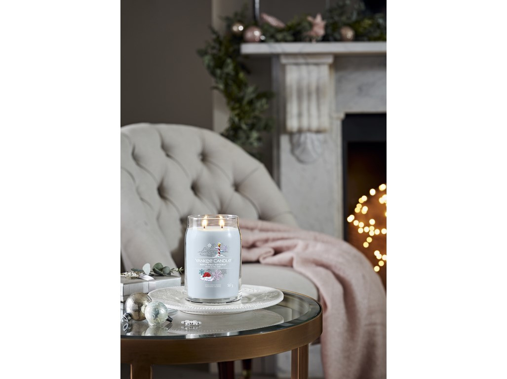 YANKEE CANDLE NORTH POLE HIDEAWAY SIGNATURE VEĽKÝ