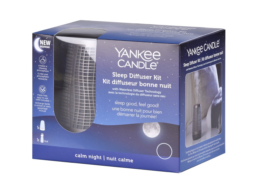 YANKEE CANDLE VONNÝ DIFUZÉR BRONZOVÝ PRE KLIDNÝ SPÁNOK