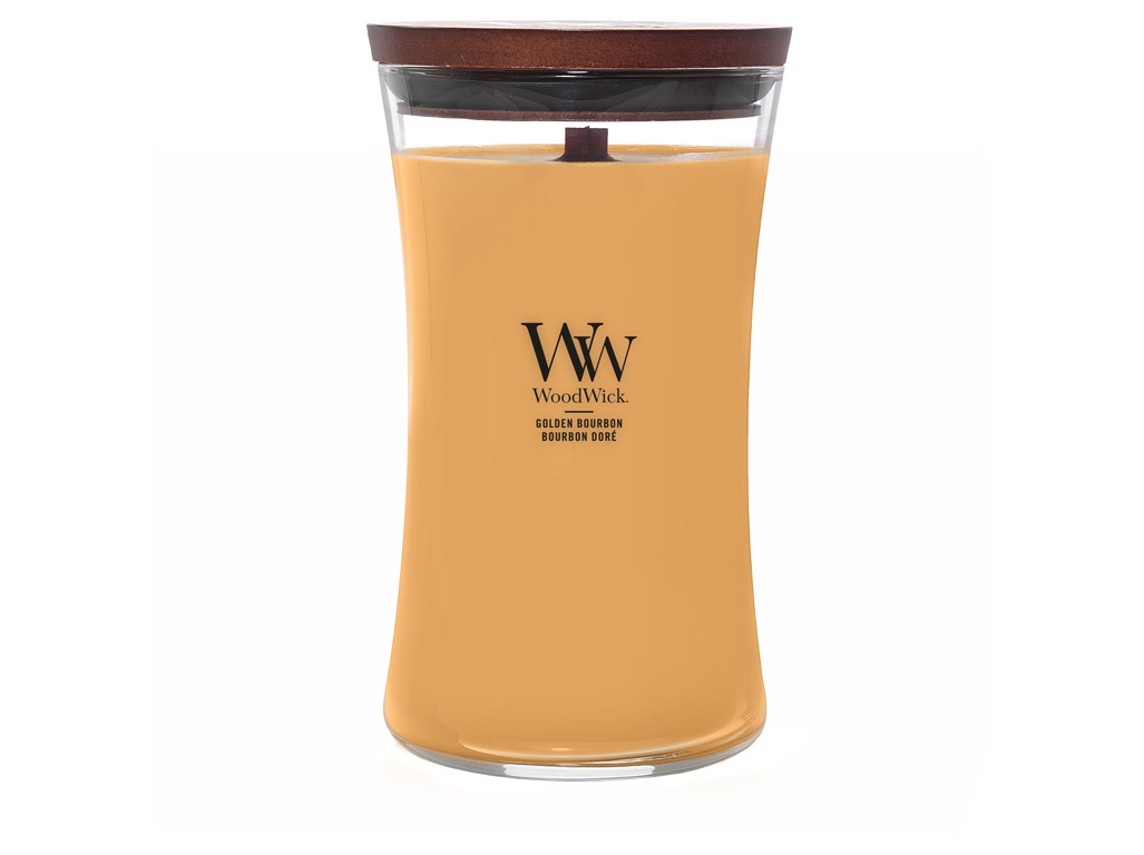 WoodWick Golden Bourbon váza veľká