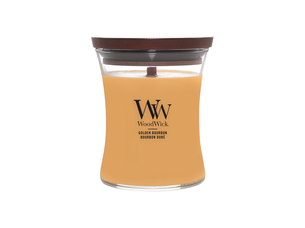 WoodWick Golden Bourbon váza stredná
