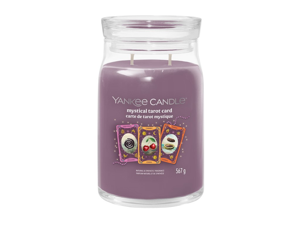 YANKEE CANDLE HALLOWEEN MYSTICAL TAROT CARD SIGNATURE VEĽKÝ