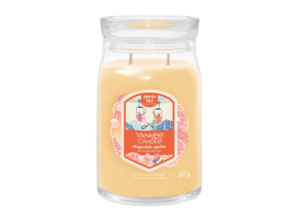 YANKEE CANDLE SLOPESIDE SPRITZ SIGNATURE VEĽKÝ