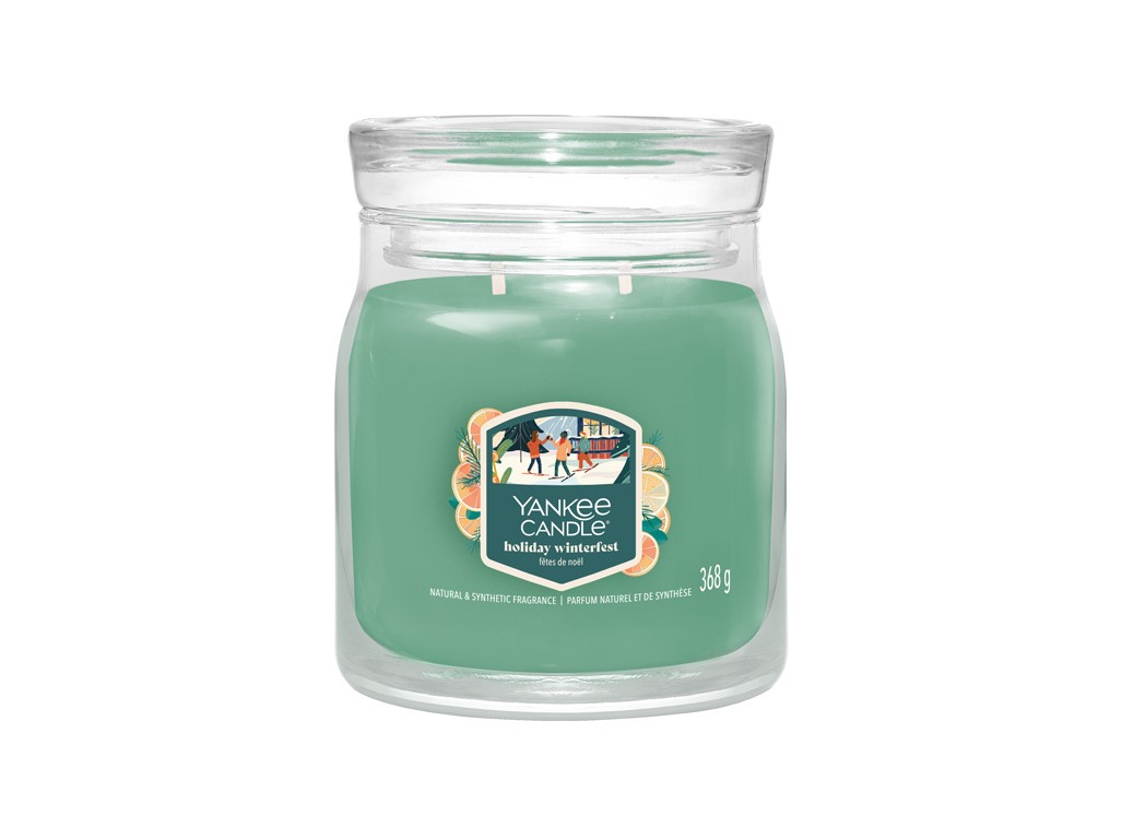 YANKEE CANDLE HOLIDAY WINTERFEST SIGNATURE STREDNÁ