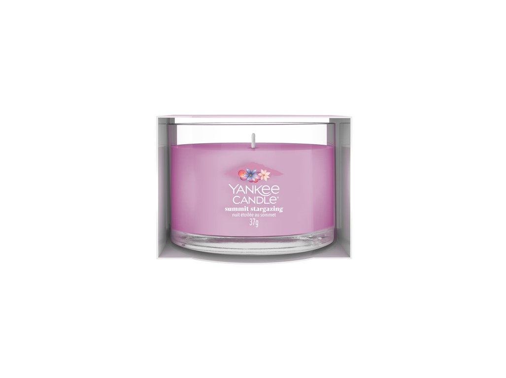 YANKEE CANDLE VOTÍVNA SVIEČKA PLNENÁ V SKLE SUMMIT STARGAZING