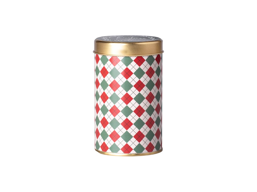 Emocio zelená vonná sviečka v plechovej dóze 77x127 mm - Christmas Cookies